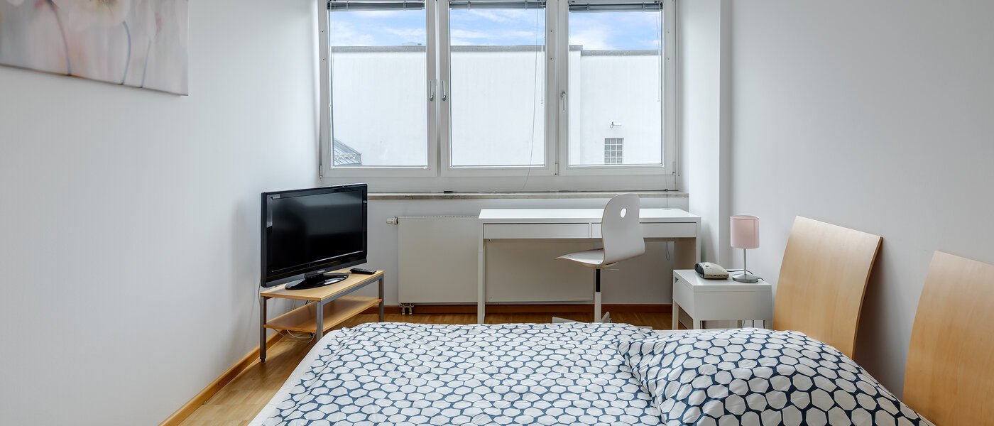 roof terrace apartment München Maxvorstadt - Museumsviertel 02 2. sleeping area 1170