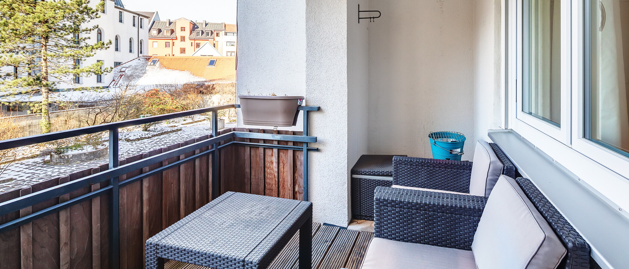 apartment München Gärtnerplatzviertel 01 loggia 11709