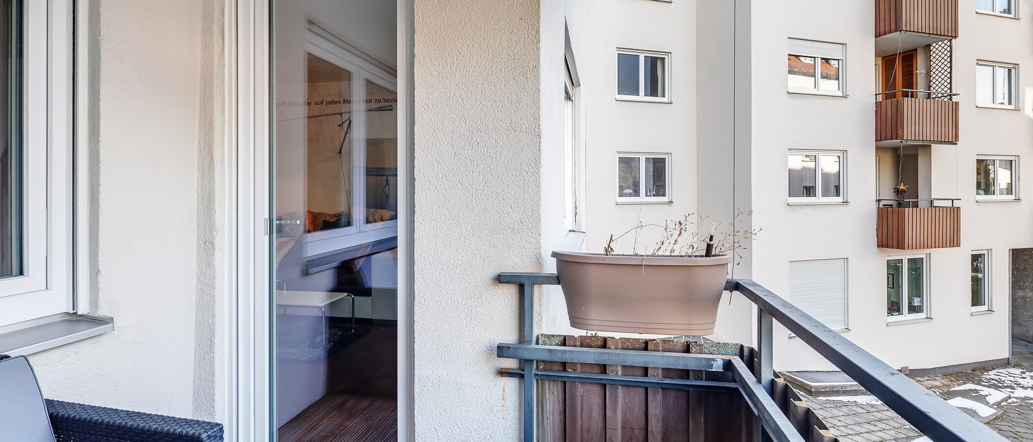 apartment München Gärtnerplatzviertel 03 loggia 11709