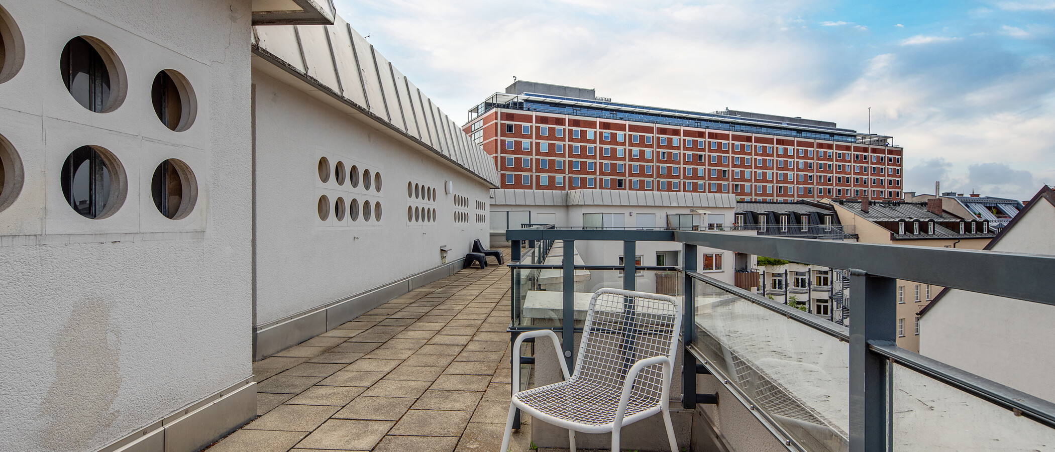 apartment München Gärtnerplatzviertel 03 communal terrace 11709