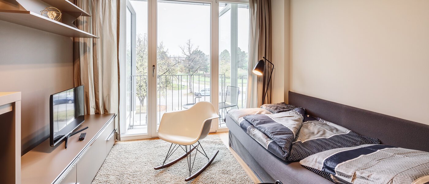 studio München Schwabing-West (rund um den Hohenzollernplatz) 01 living area 11899