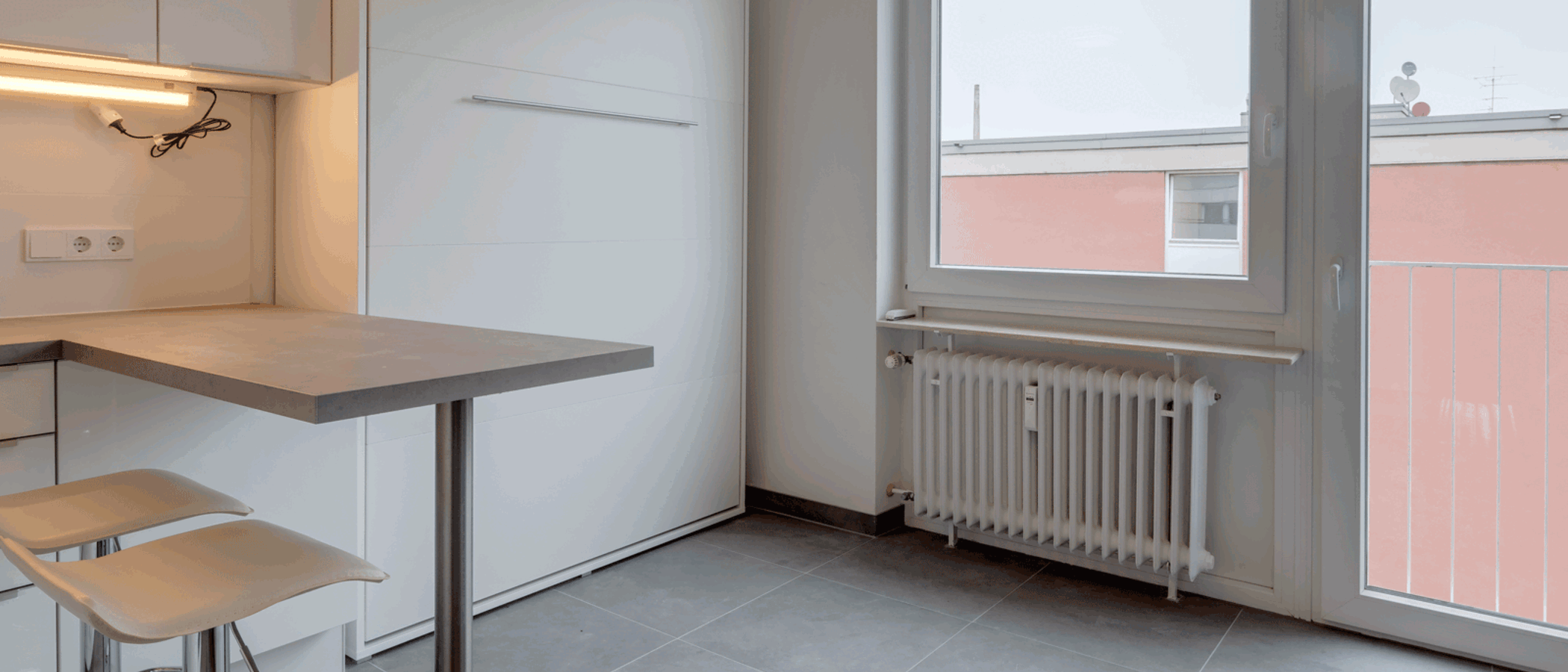 studio München Berg am Laim 01 sleeping area 11909