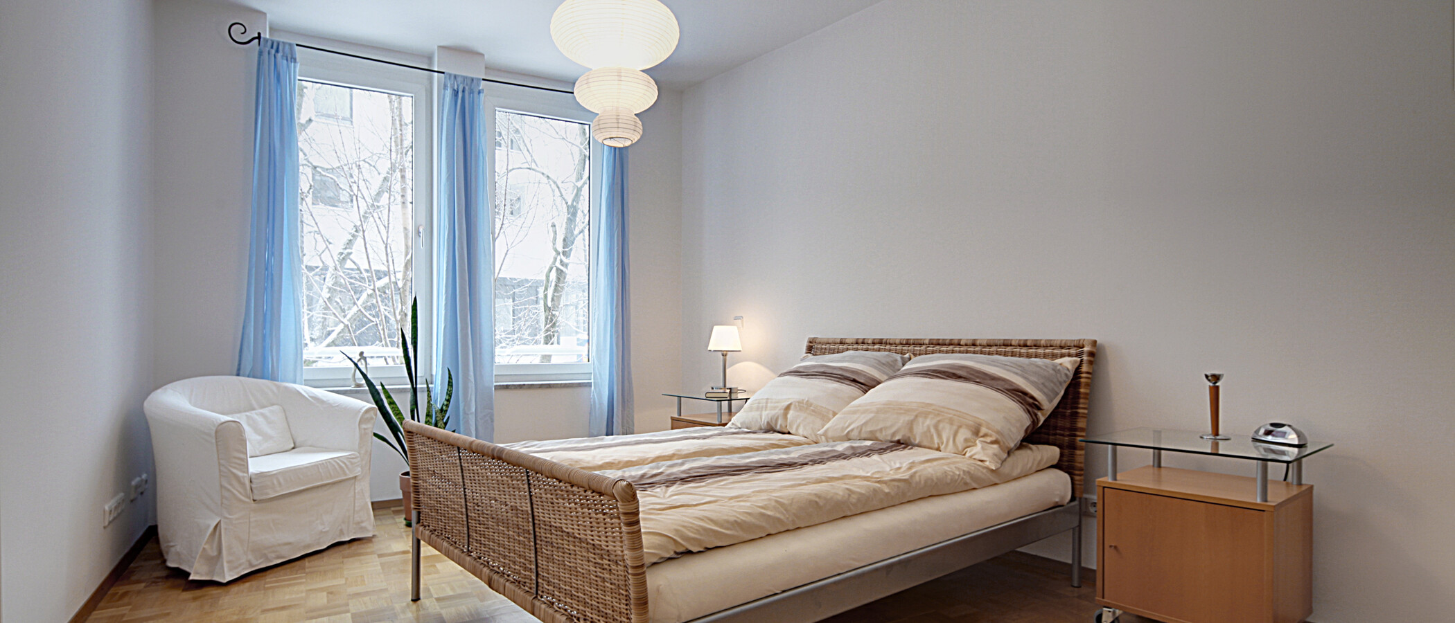 apartment München Schwabing (links der Leopoldstraße) 01 sleeping area 1191