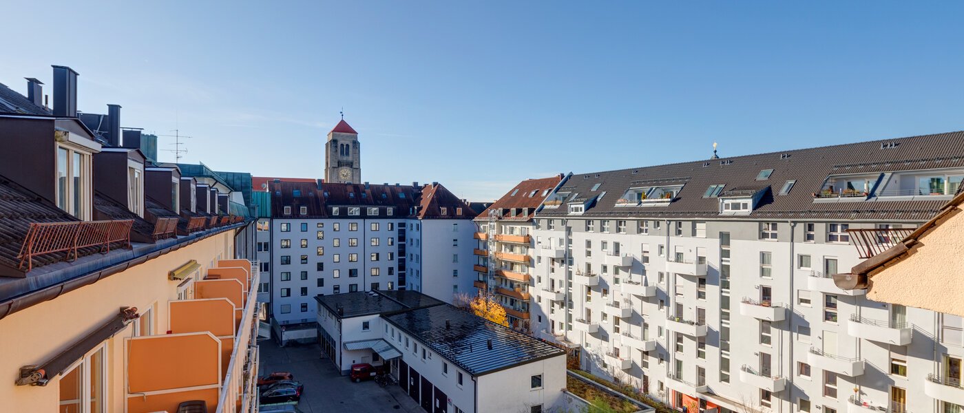 attic apartment München Obergiesing 02 view 11915