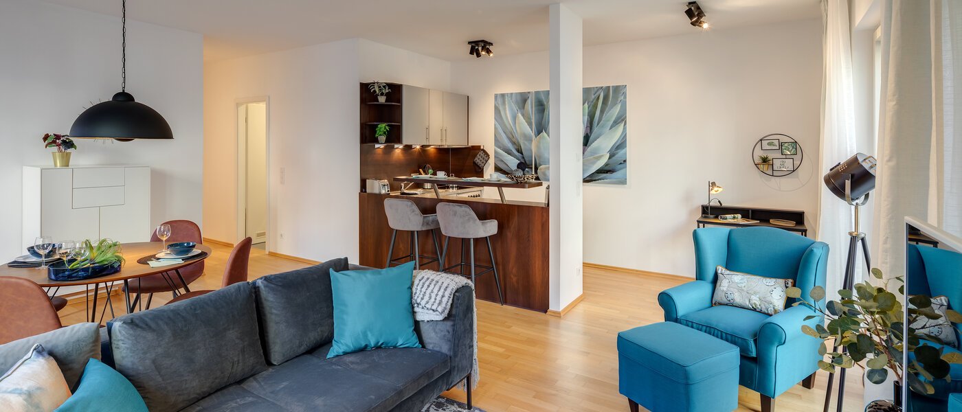 apartment München Schwabing (rechts der Leopoldstraße) 02 living area 11920