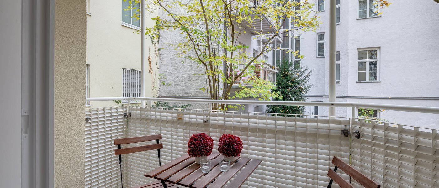 maisonette München Schwabing-West (rund um den Hohenzollernplatz) 01 balcony 11944