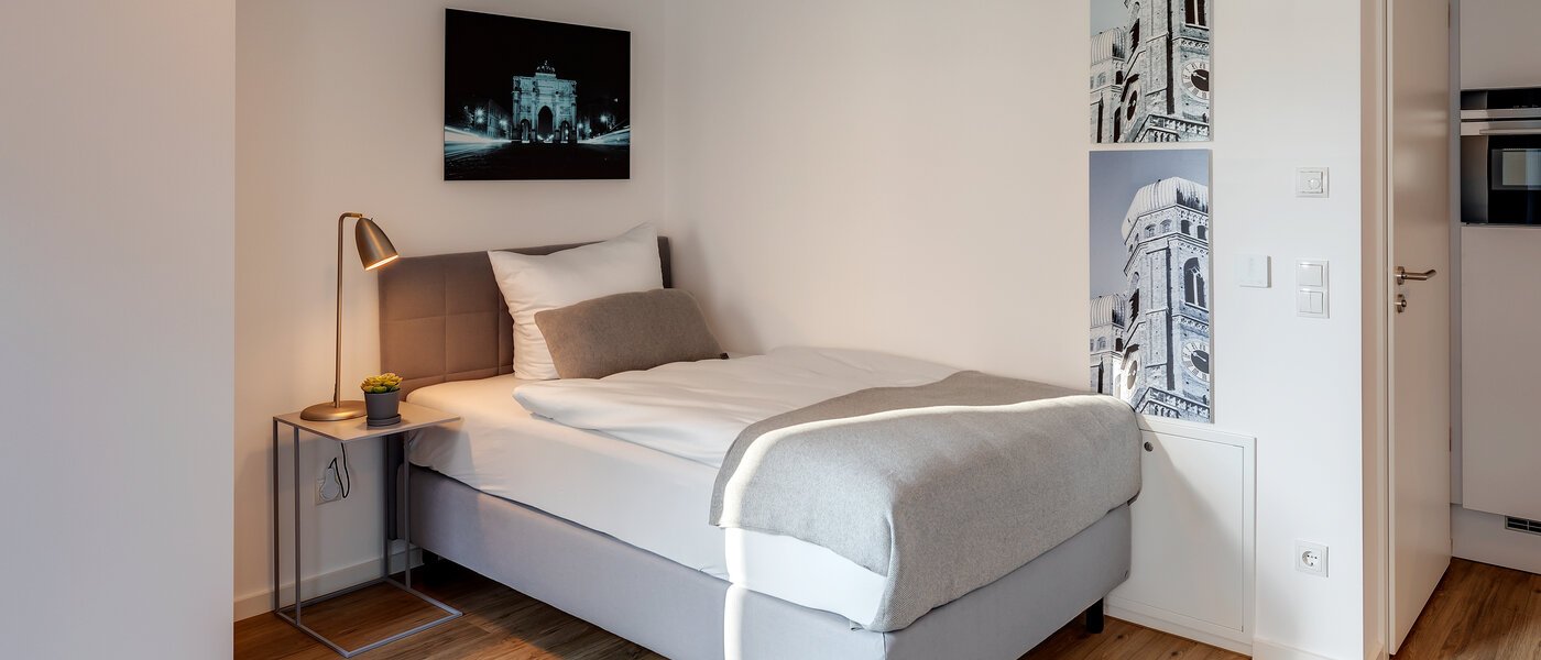 studio München Milbertshofen 01 sleeping area 11965
