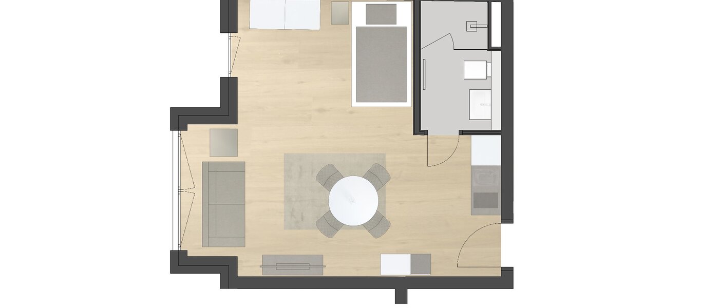 studio München Milbertshofen 01 floor plan 11965