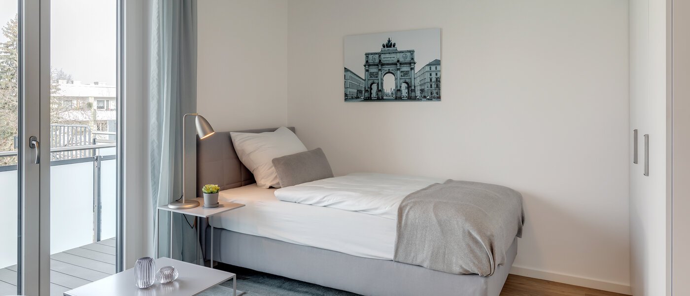 studio München Milbertshofen 01 sleeping area 11974