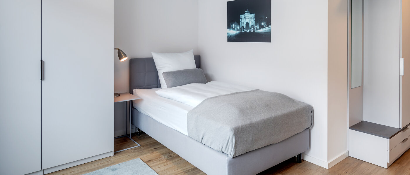 studio München Milbertshofen 01 sleeping area 11976