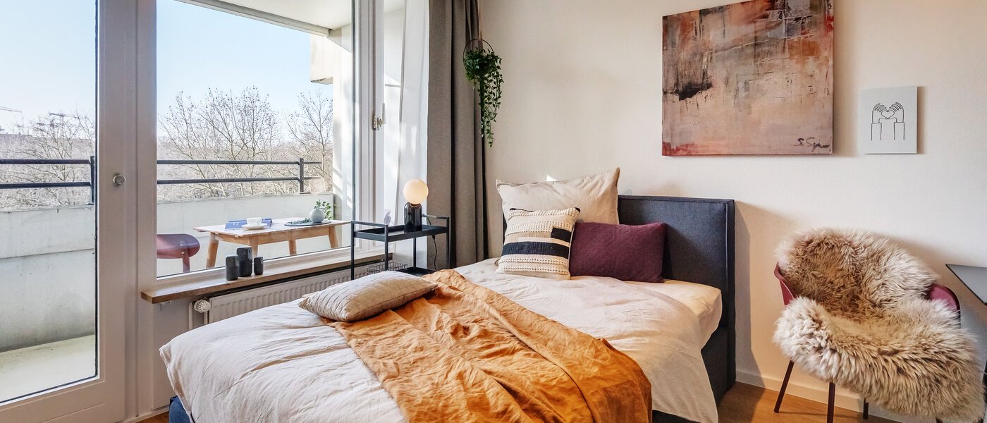 apartment München Haidhausen 01 sleeping area 12031