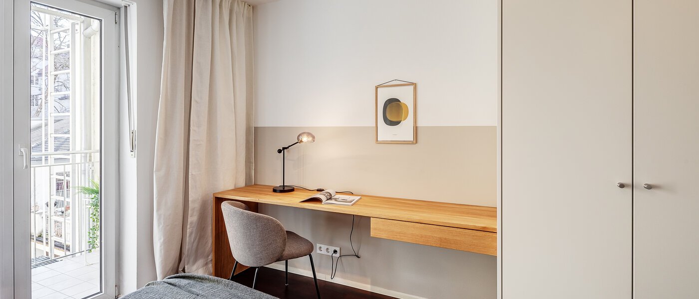 apartment München Schwabing 04 2. bedroom 12071