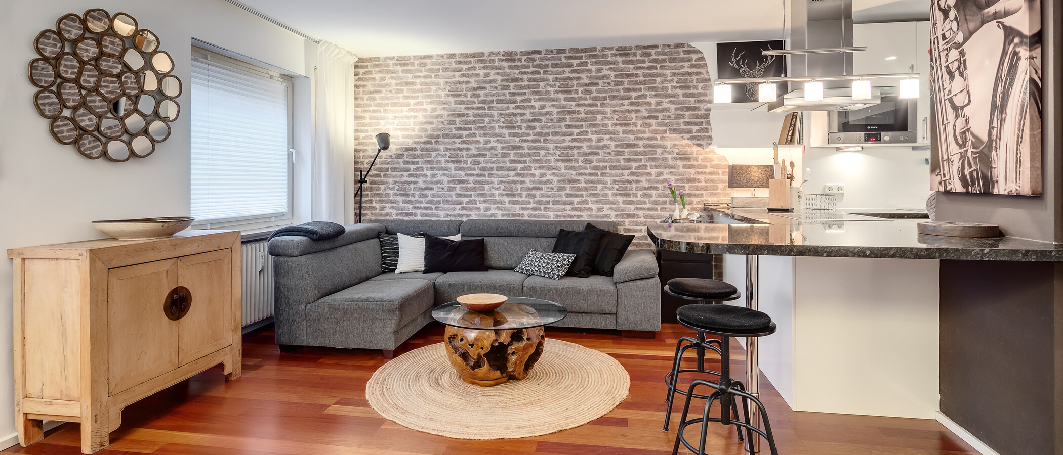 apartment München Maxvorstadt 01 living area 12098