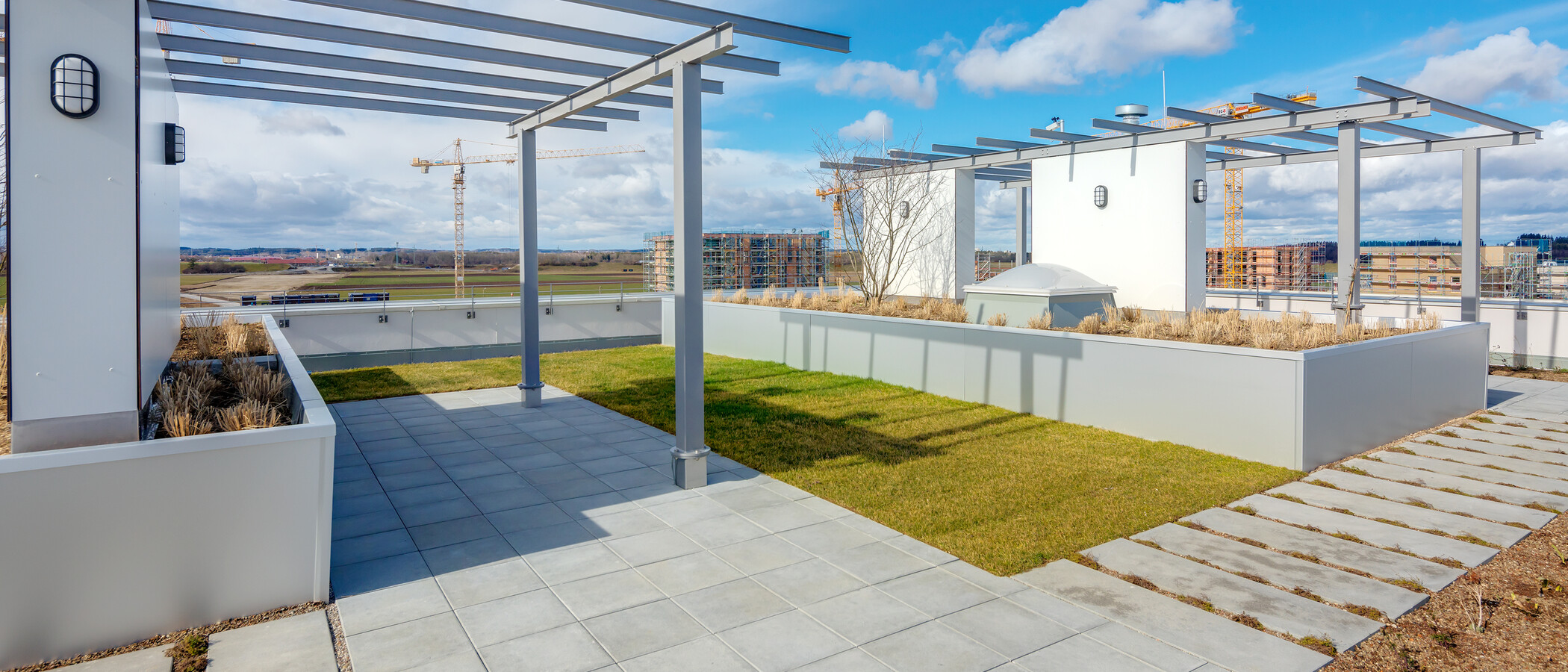 apartment München Aubing 02 communal terrace 12136