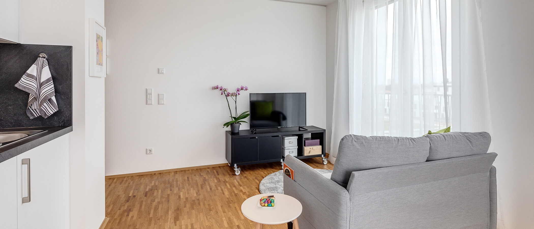 apartment München Altperlach 03 living area 12155