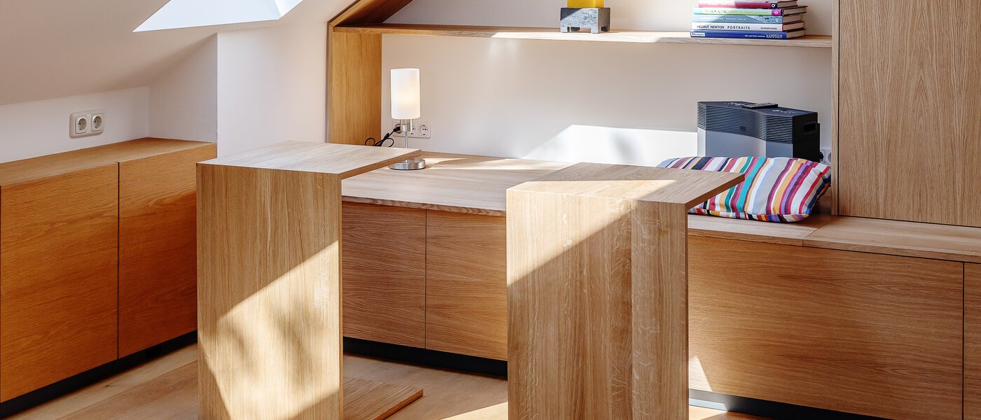 attic apartment München Großhadern 03 living area 12176