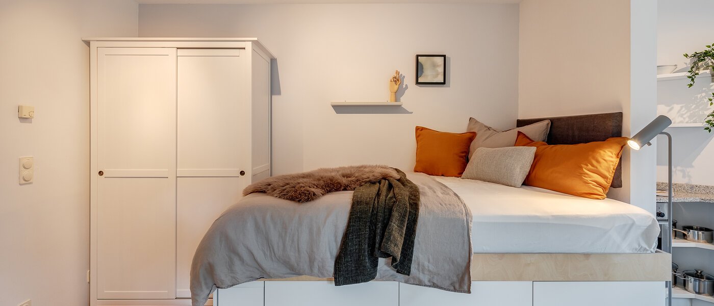 apartment München Schwabing 01 sleeping area 12216