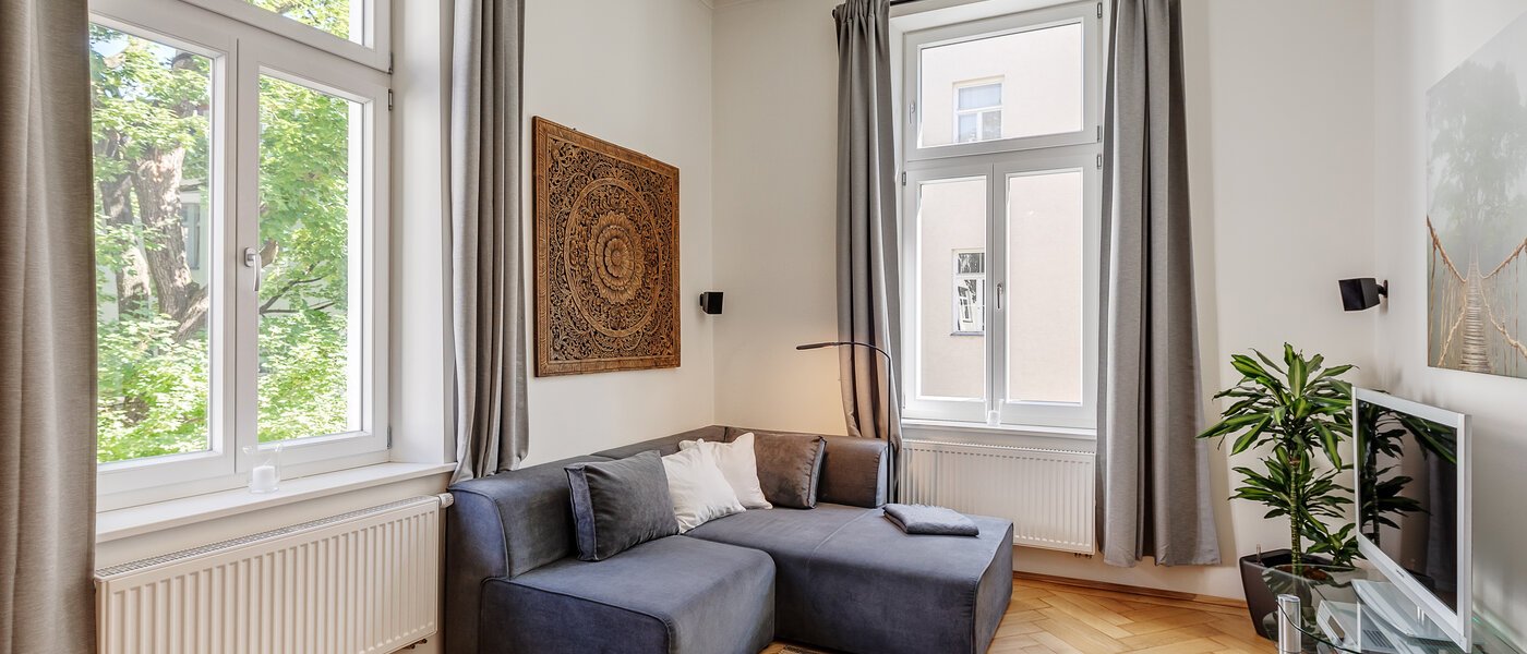 apartment München Isarvorstadt 03 living area 12242