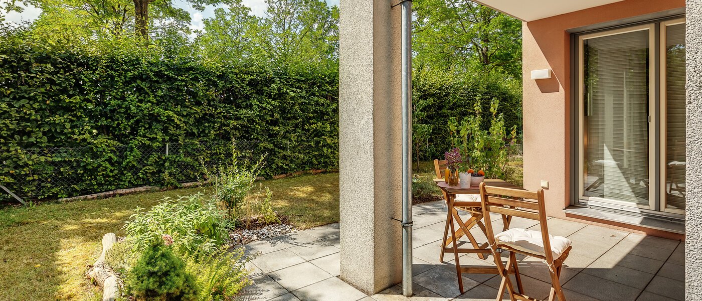 apartment with garden 	 München Messestadt Riem 02 terrace 12287