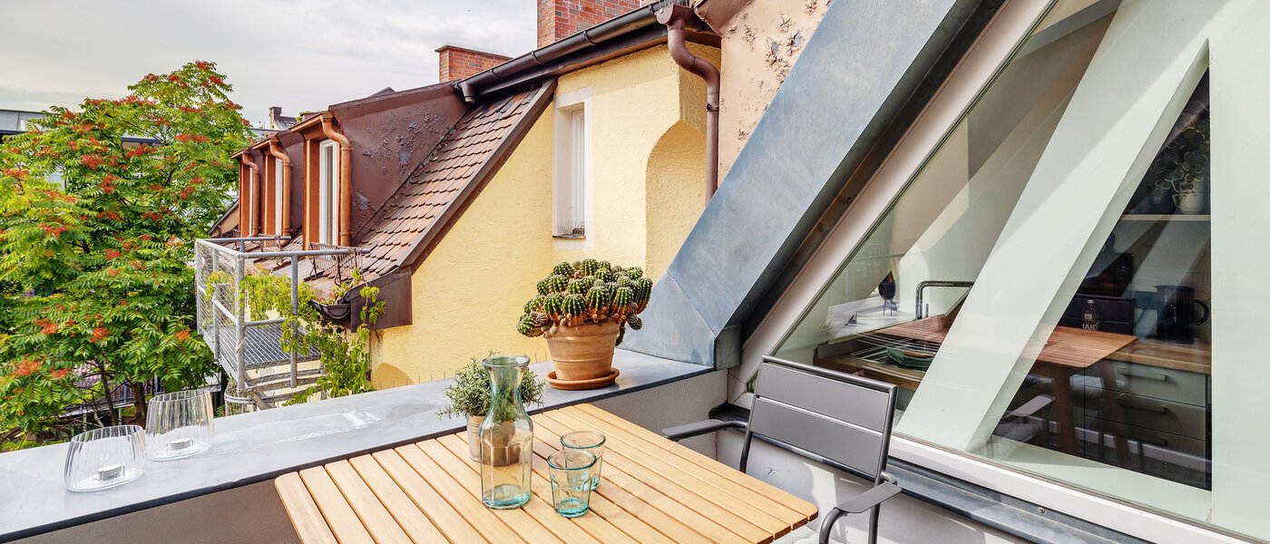 maisonette München Maxvorstadt 03 roof terrace 12304