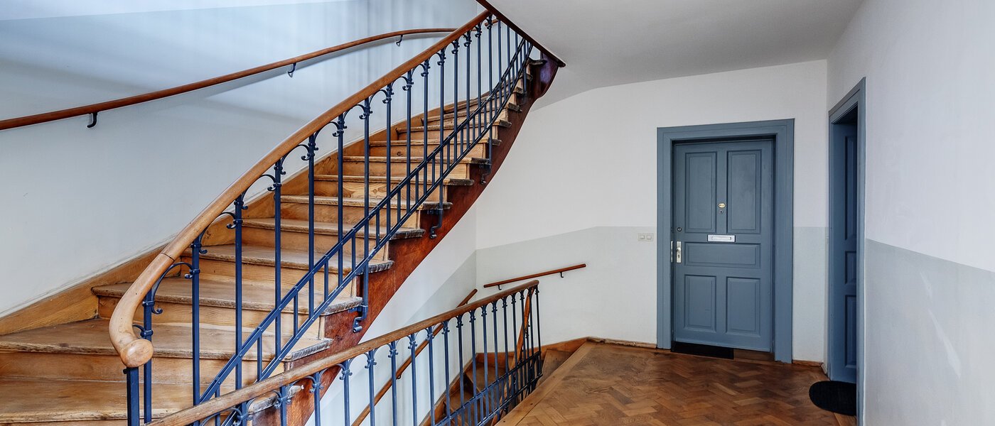 maisonette München Maxvorstadt 01 staircase 12304