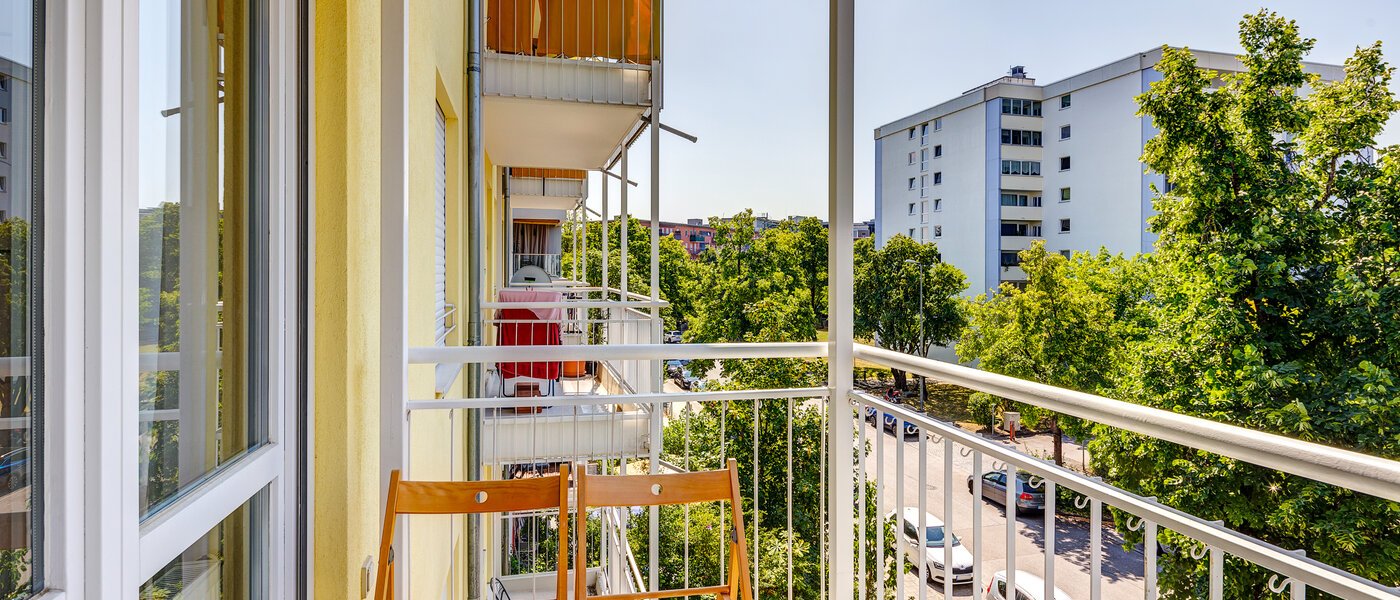 apartment München Moosach 01 balcony 12317
