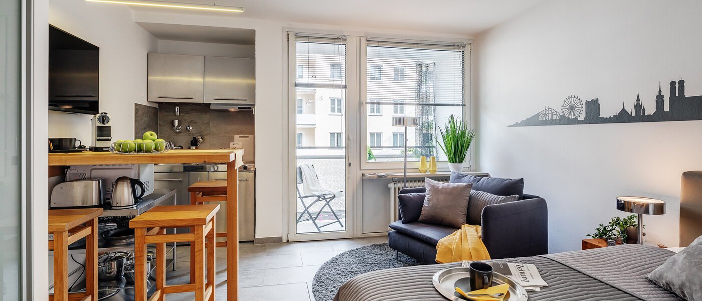 studio München Maxvorstadt 01 living area 12325