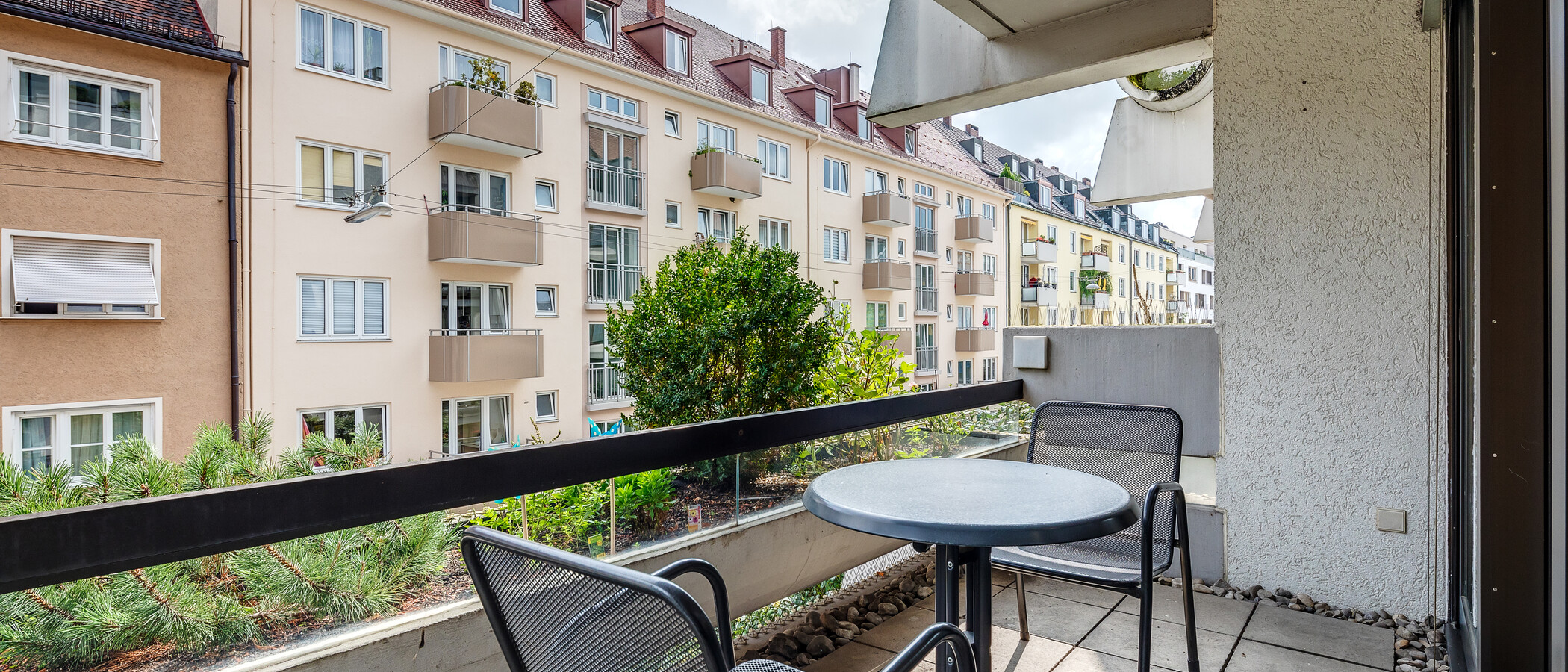 apartment München Schwabing-Nord (zw. Belgrad- & Leopoldstraße) 02 balcony 1238