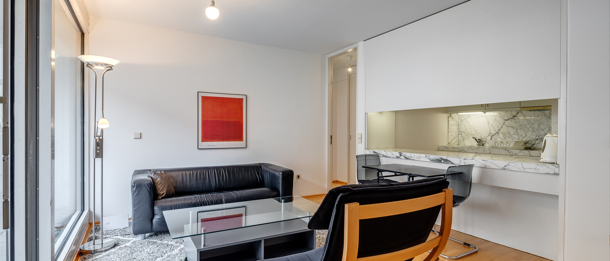 apartment München Schwabing-Nord (zw. Belgrad- & Leopoldstraße) 01 living area 1238