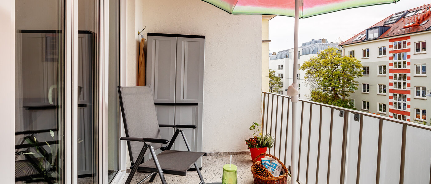 apartment München Maxvorstadt 02 loggia 12385