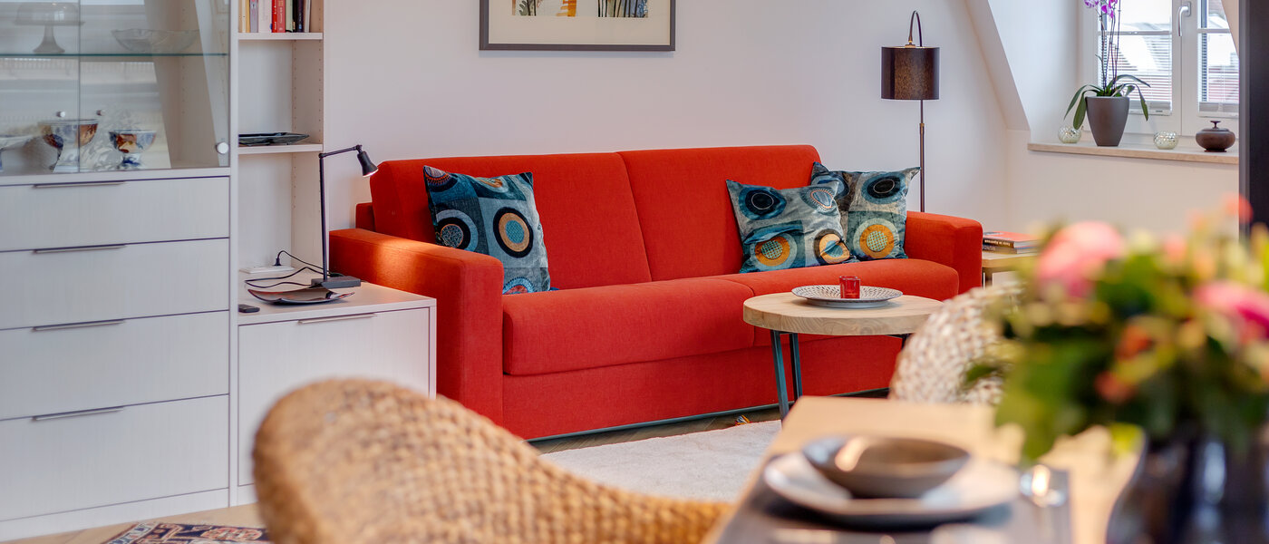 attic apartment München Au 04 living area 12452