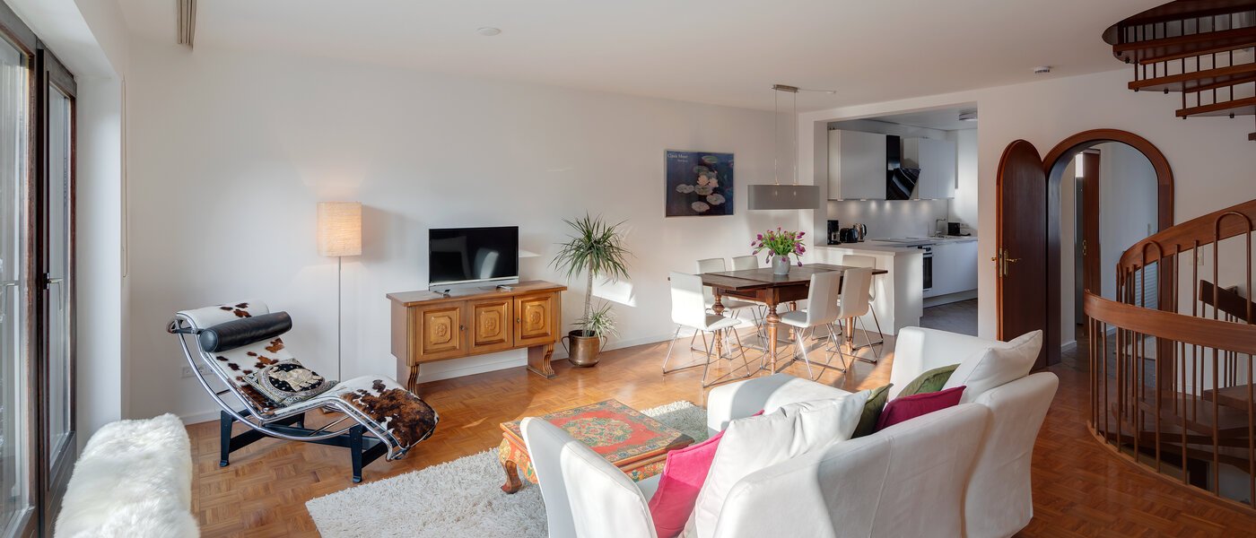 corner townhouse München Obersendling 03 living area 12456