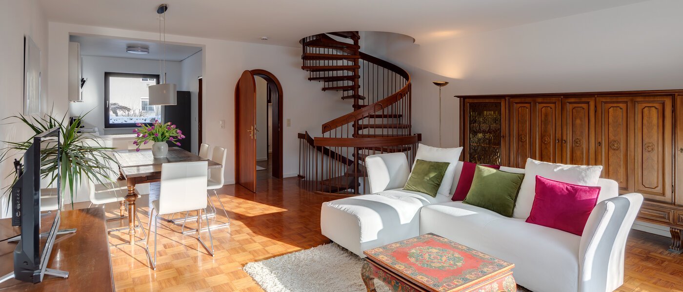 corner townhouse München Obersendling 04 living area 12456