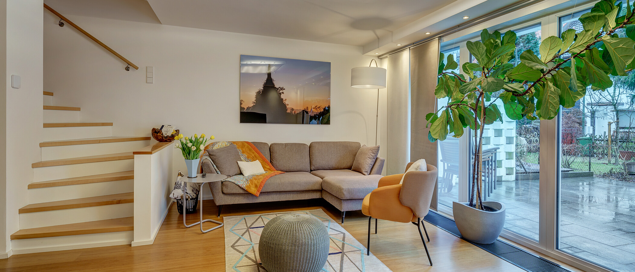 townhouse Baldham Vaterstetten 01 living area 12473