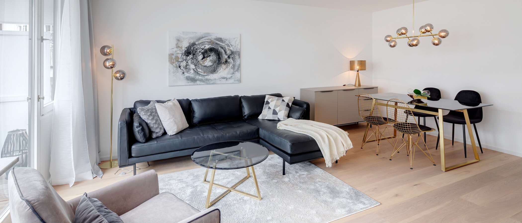 apartment München Sendling 02 living area 12477