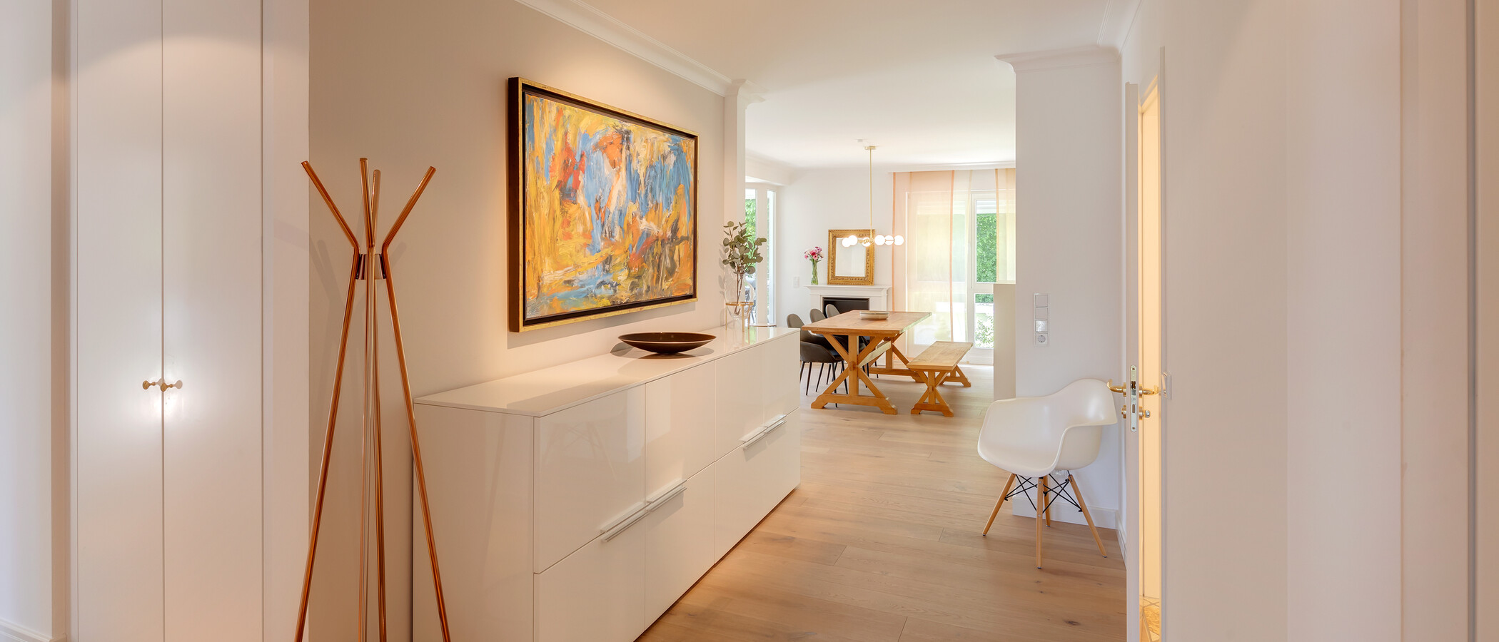 apartment München Nymphenburg-Gern 01 hall 12482
