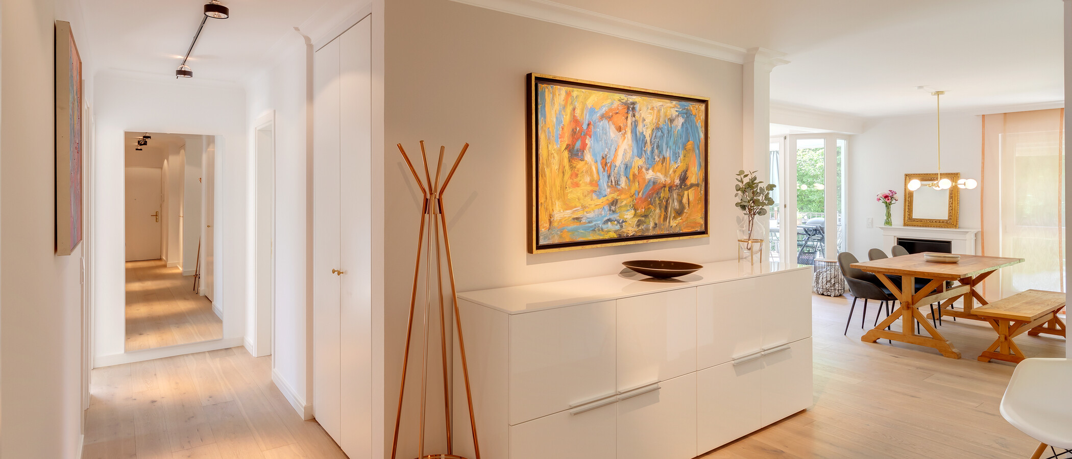 apartment München Nymphenburg-Gern 04 hall 12482