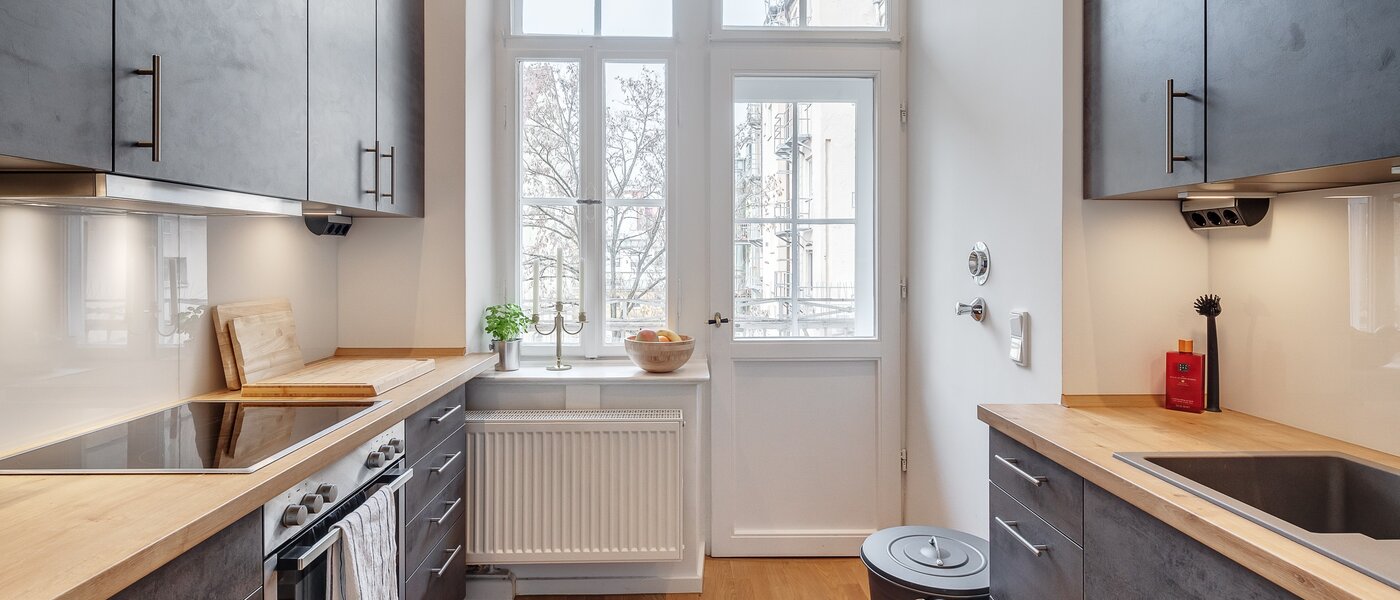 apartment München Maxvorstadt - Universitätsviertel 01 kitchen 12491