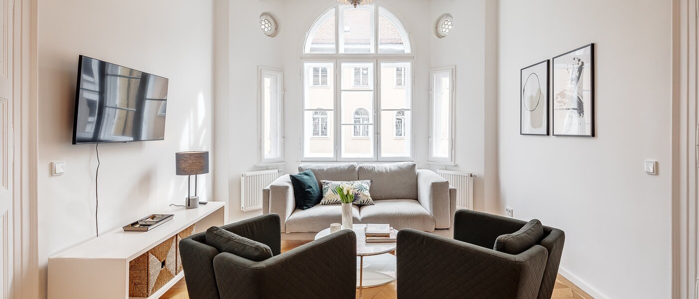 apartment München Maxvorstadt - Universitätsviertel 01 living room 12491