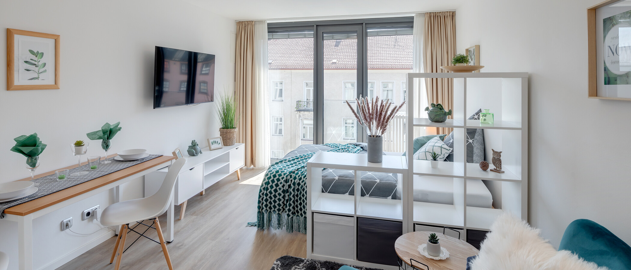 apartment München Maxvorstadt 02 living area 12507