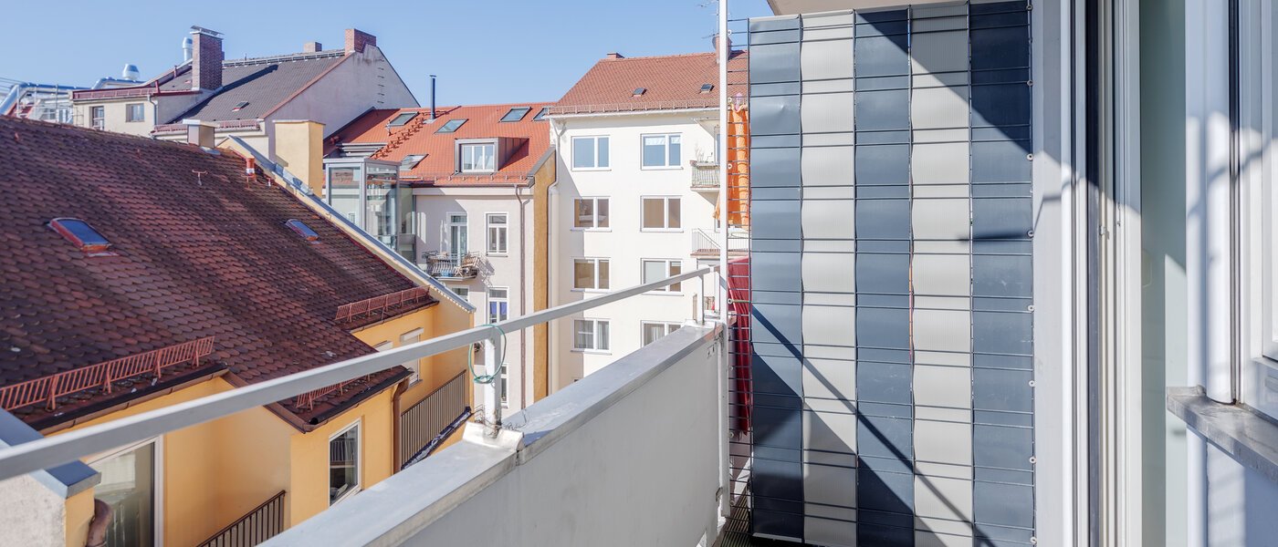 studio München Maxvorstadt - Universitätsviertel 01 balcony 12510