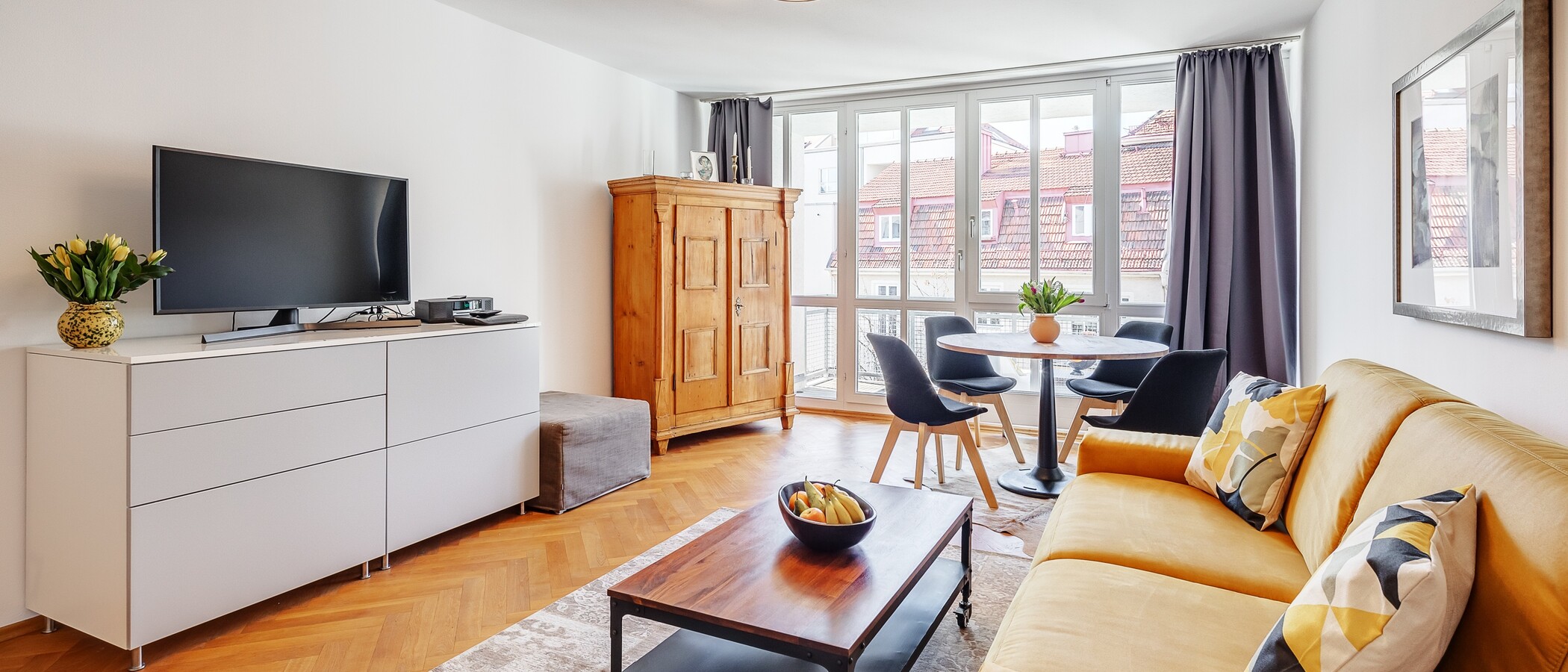 apartment München Schwabing-West 01 living area 12512