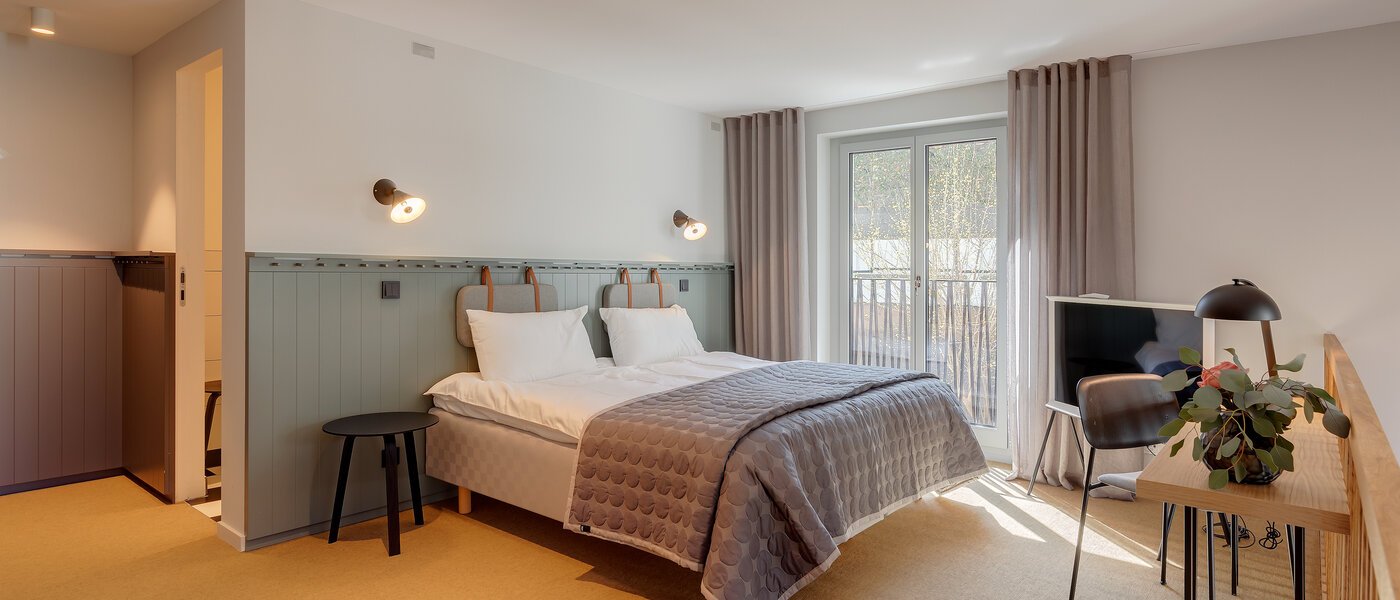 maisonette-gallery apartment München Herzogpark 01 sleeping area 12522