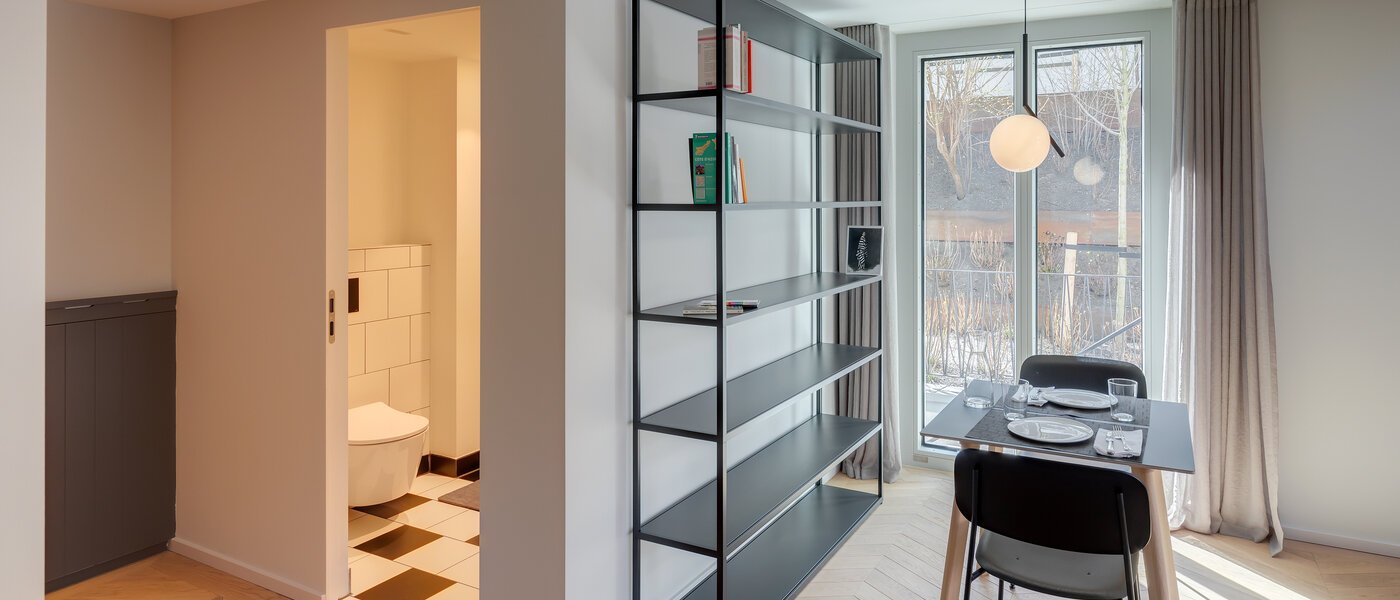 maisonette-gallery apartment München Herzogpark 03 living area 12522