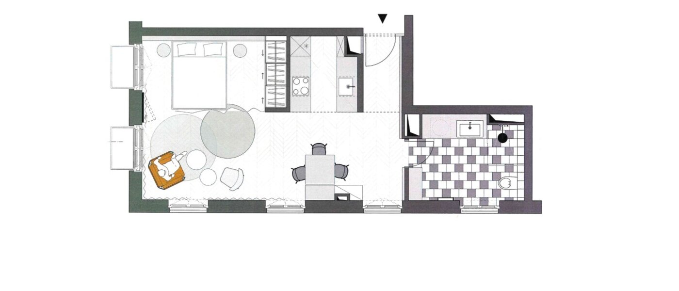 apartment München Herzogpark 01 floor plan 12526