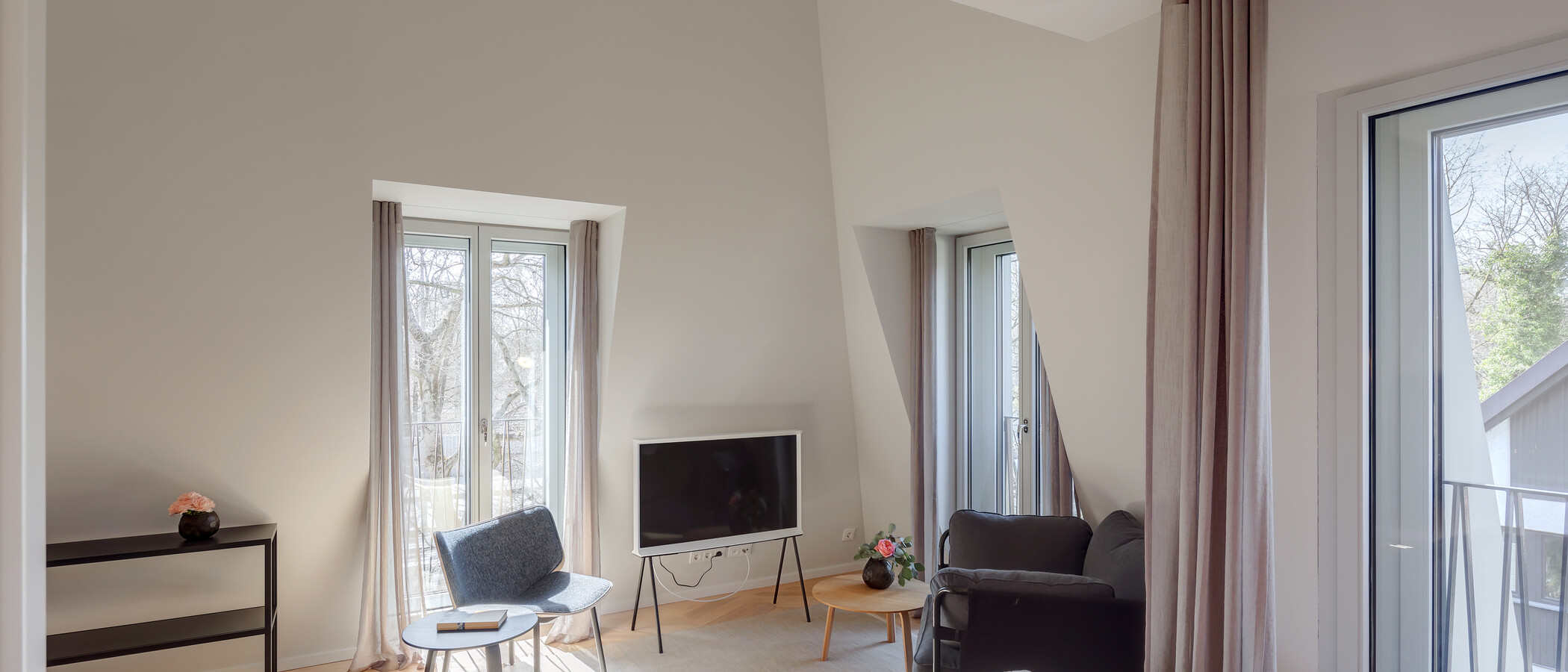 apartment München Herzogpark 03 living area 12528