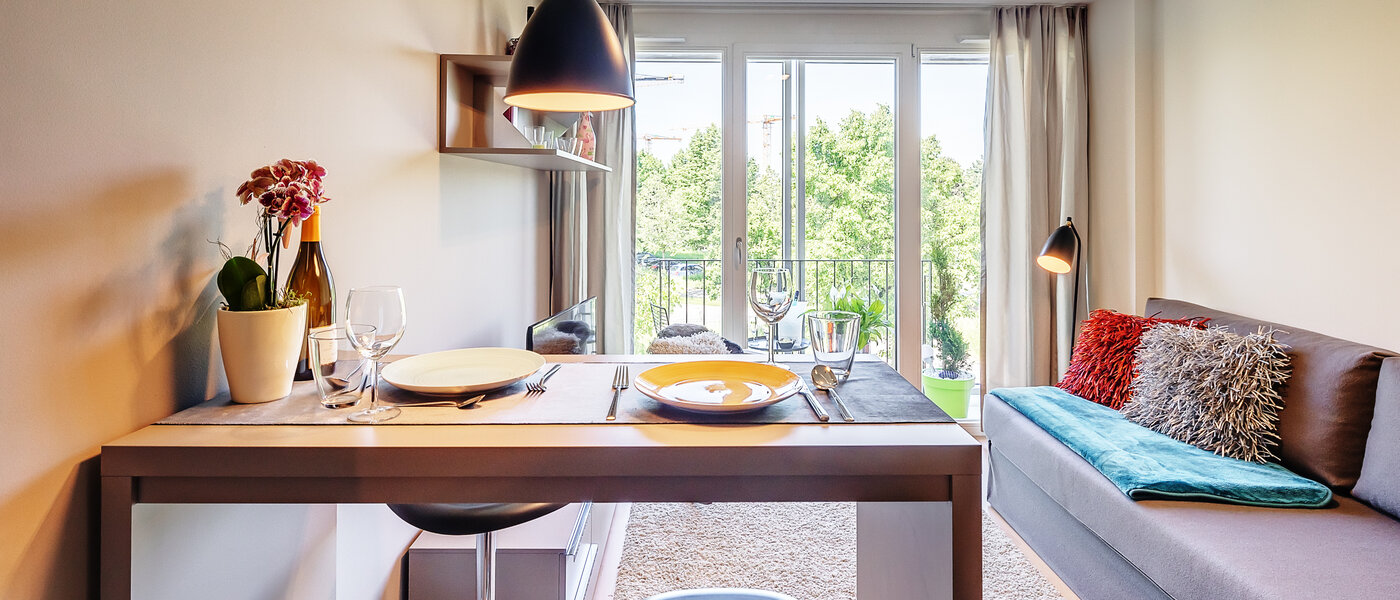 studio München Schwabing-West (rund um den Hohenzollernplatz) 01 living area 12583