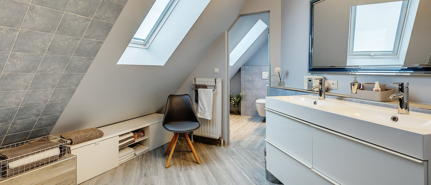 roof terrace apartment München Maxvorstadt 01 bathroom 12588