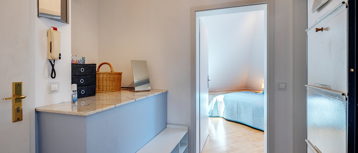 roof terrace apartment München Maxvorstadt 03 hall 12588