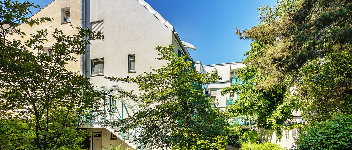 roof terrace apartment München Maxvorstadt 02 inner courtyard  12588